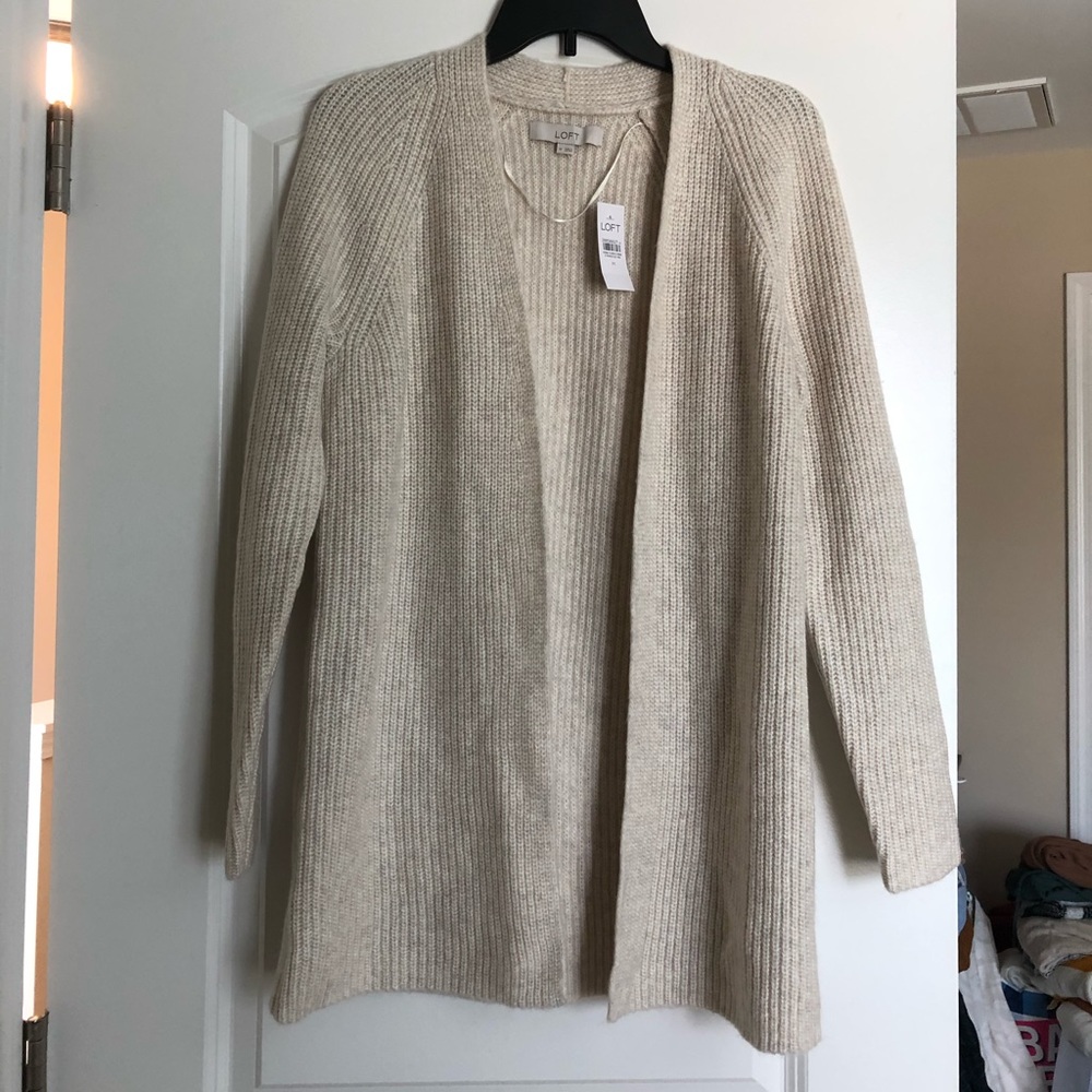 Loft open cardigan